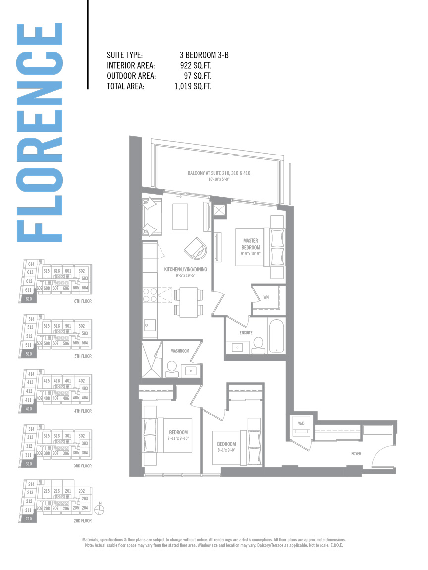 FLORENCE Floorplan